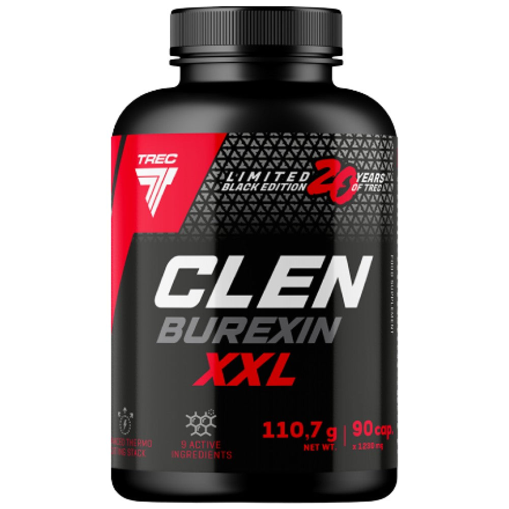 ClenBurexin XXL | 20 Years of Trec - Limited Black Edition - 90 capsules - Nutra Best Europe