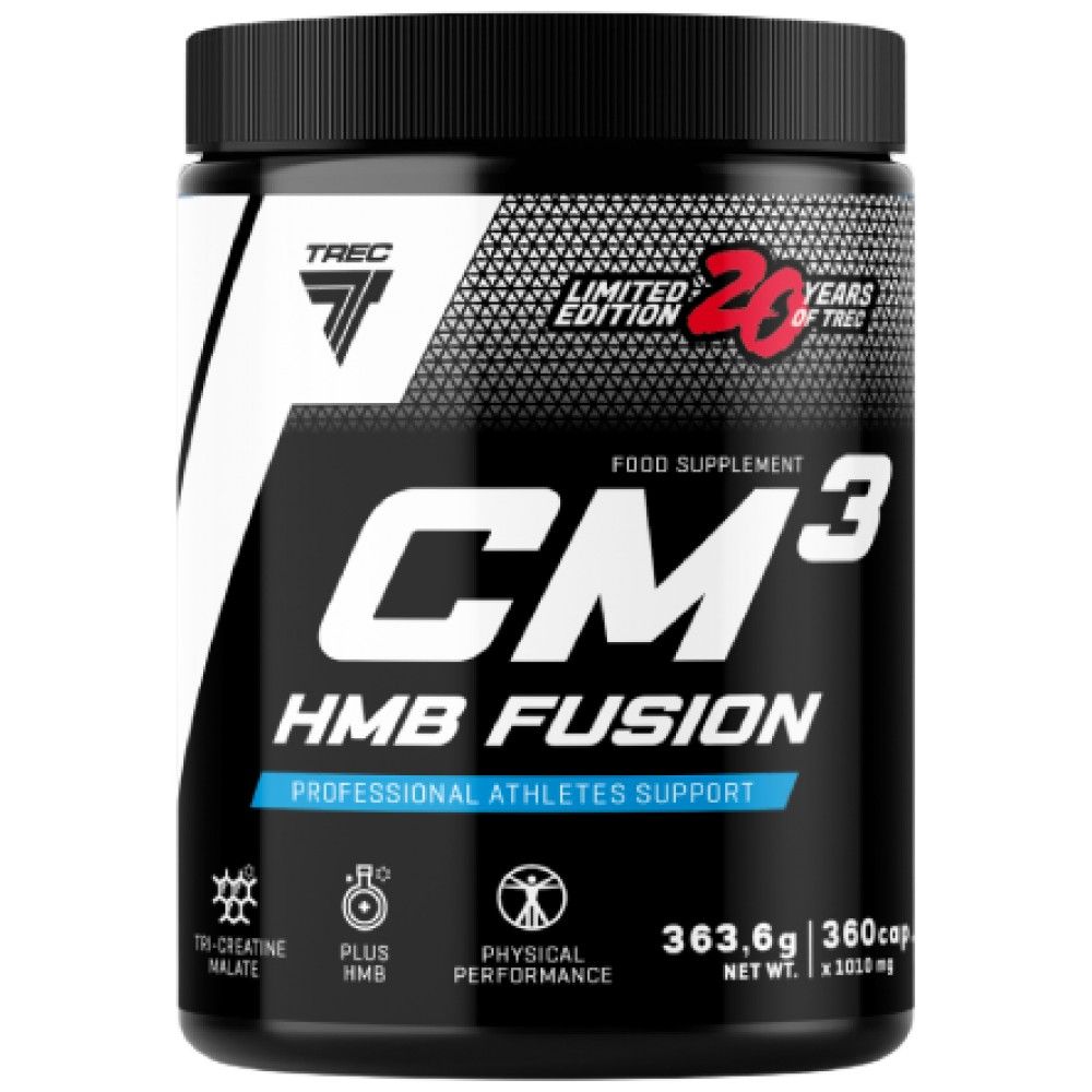 CM3 HMB Fusion | 20 Years of Trec - Limited Edition - 360 capsules - Nutra Best Europe