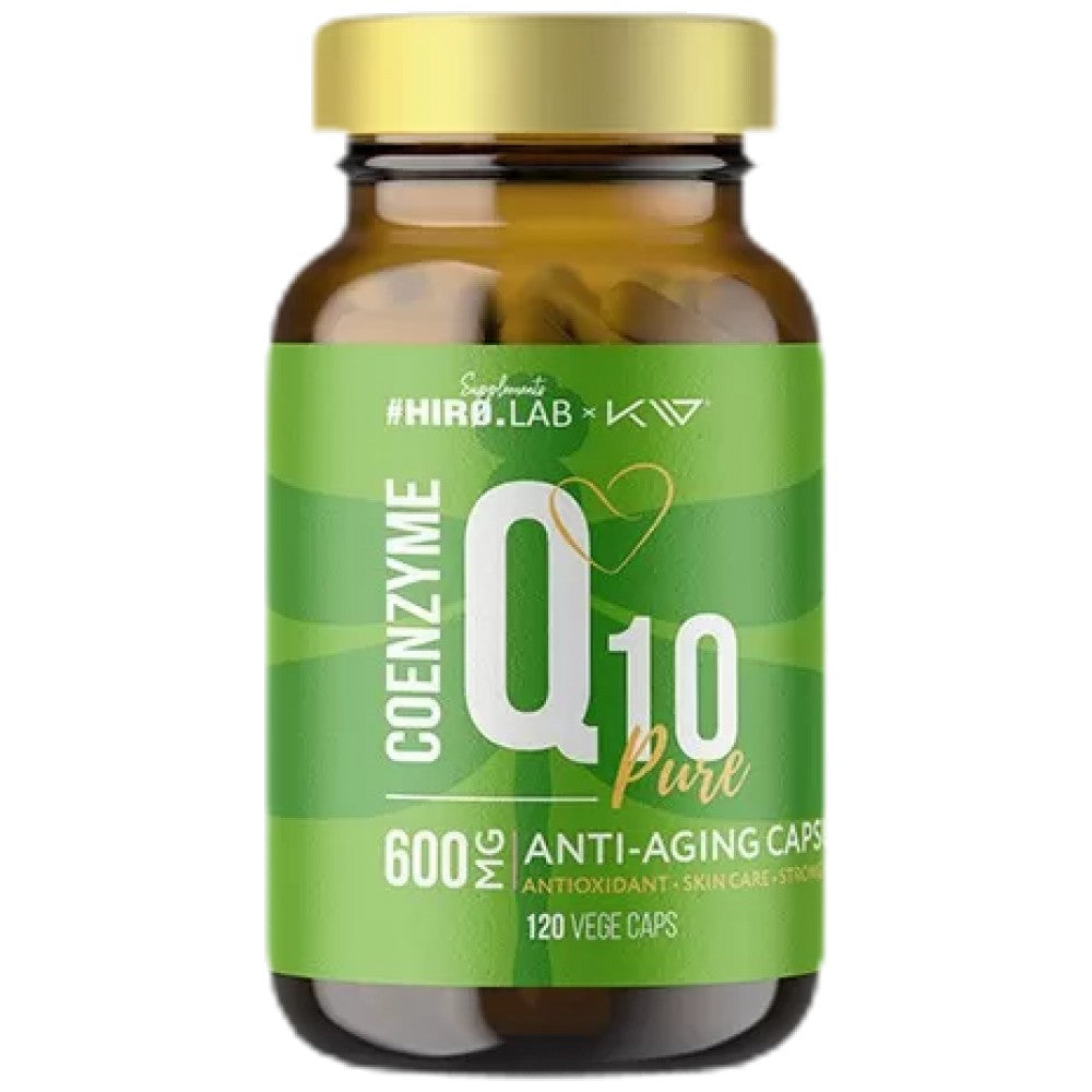 Coenzyme Q10 Pure | CoQ10 600 mg - 120 capsules - Nutra Best Europe
