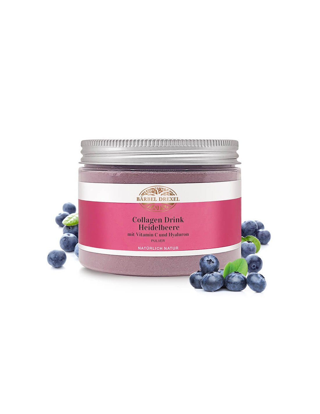 For young and fresh skin - Collagen, hyaluronic acid, vitamin C and blueberries, 180 g powder, 30 doses - Nutra Best Europe