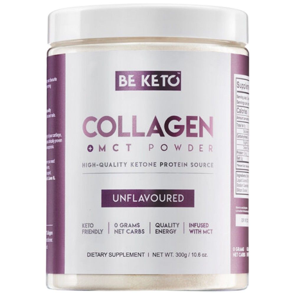 Keto Collagen + MCT Powder - 300 grams - Nutra Best Europe