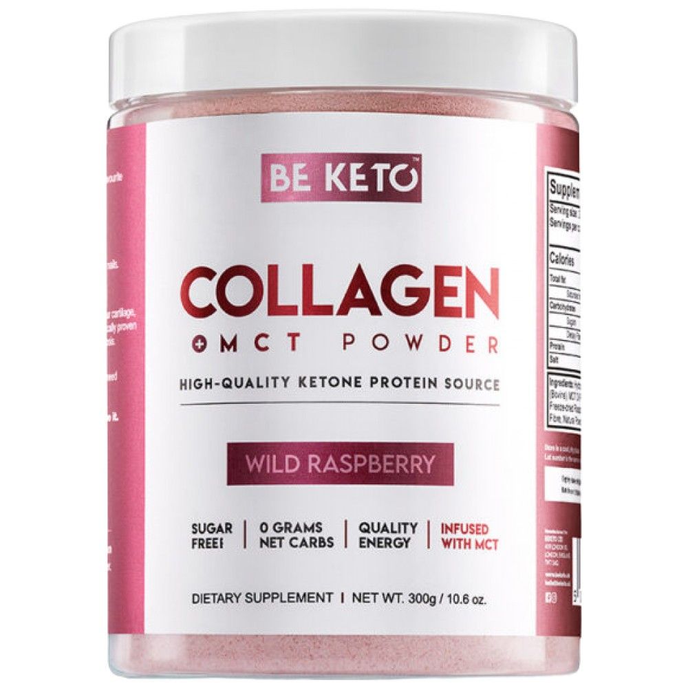 Keto Collagen + MCT Powder - 300 grams - Nutra Best Europe