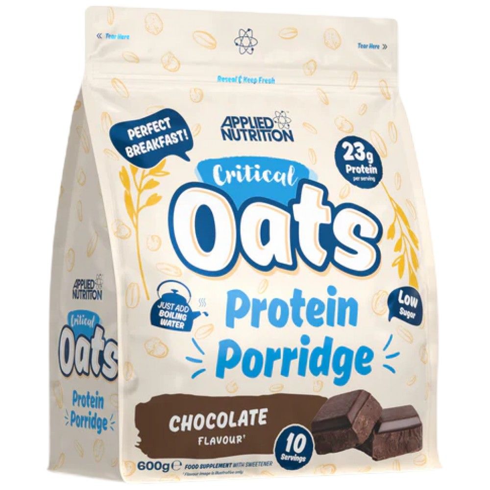 Critical Oats | Protein Porridge Powder - 600 grams - Nutra Best Europe