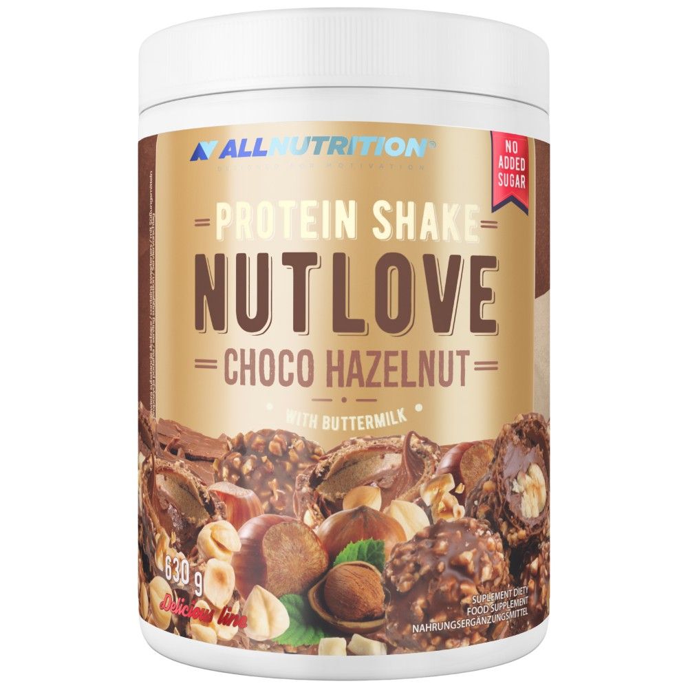 NutLove Protein Shake | Whey Protein + Casein - 630 grams - Nutra Best Europe