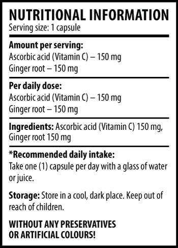 Herbal C - 80 capsules - Nutra Best Europe