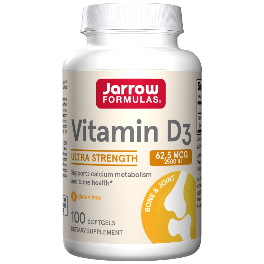 Vitamin D3 2500 IU 100 Gel capsules - Nutra Best Europe