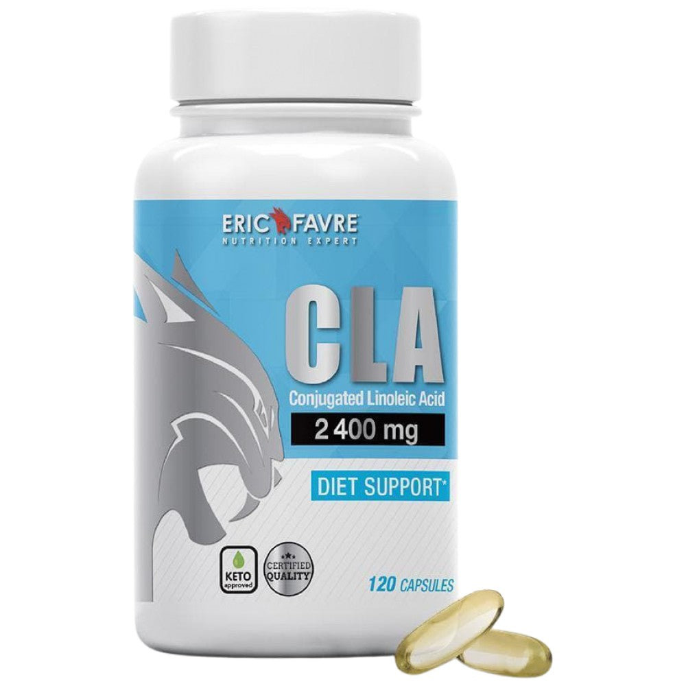 CLA 2400 - 120 Gel capsules - Nutra Best Europe