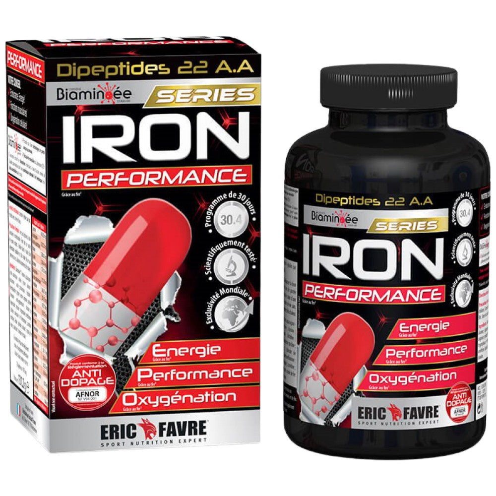 IRON | Performance EAA - Essential Amino Acids - 120 Gel capsules - Nutra Best Europe