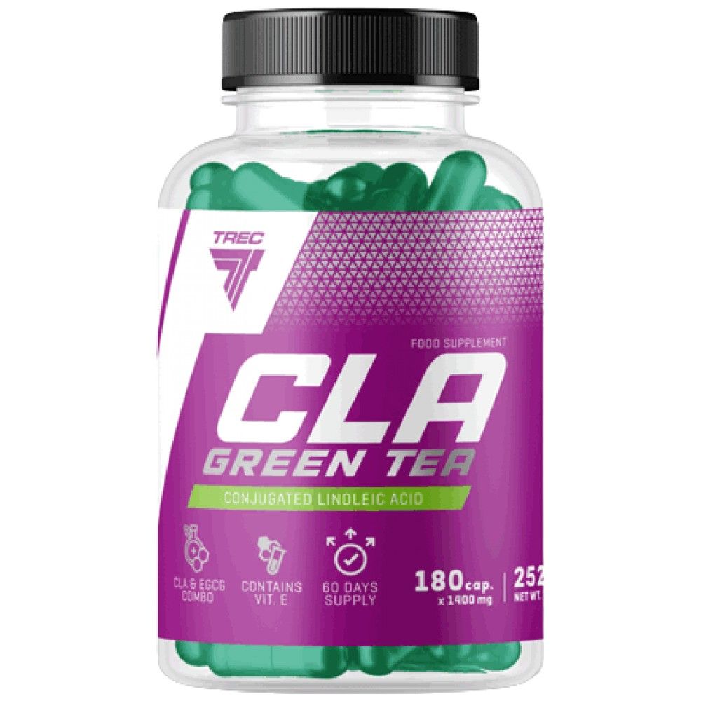CLA + Green Tea - 180 Softgels - Nutra Best Europe