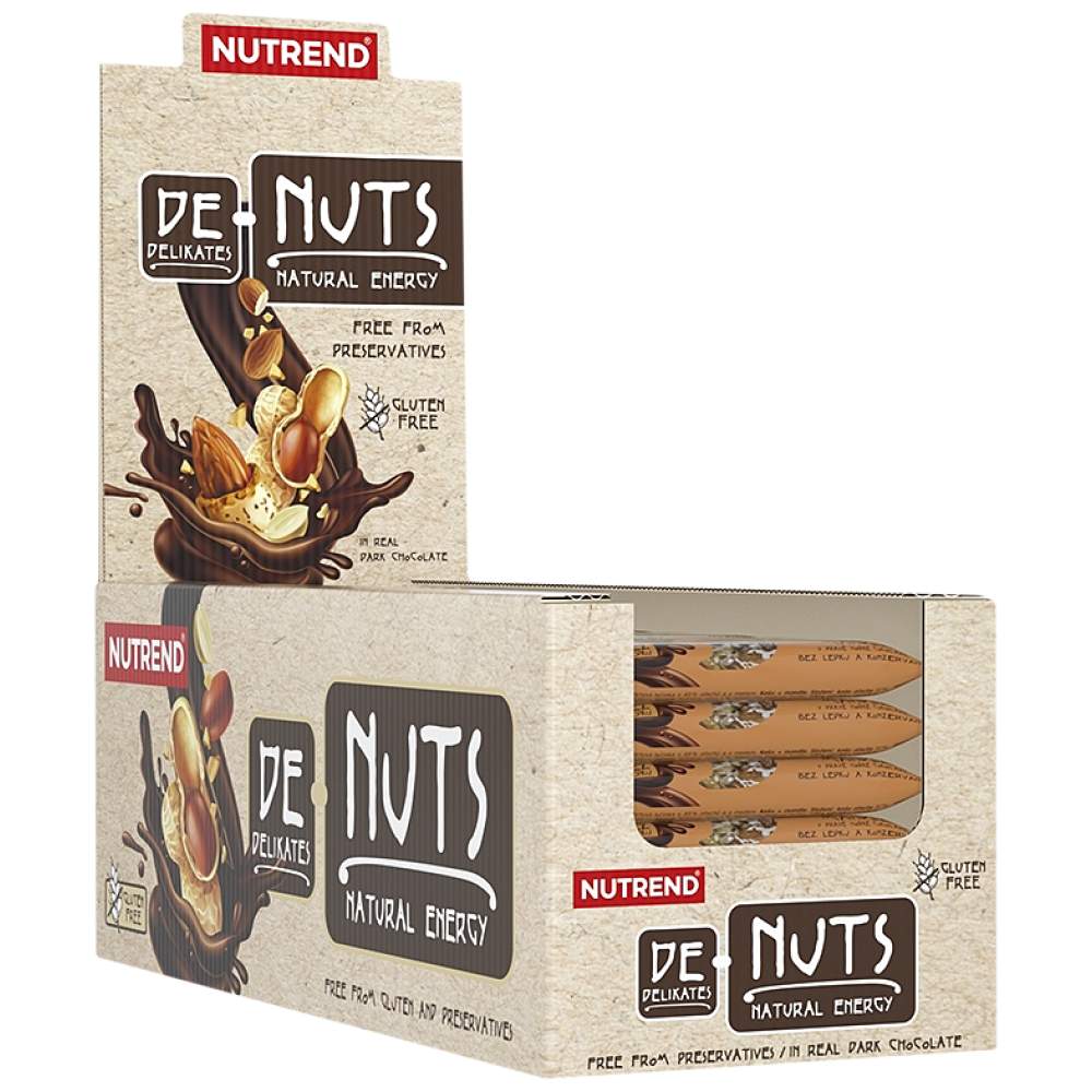 De-Nuts Bar - 35 x 35 grams - Nutra Best Europe