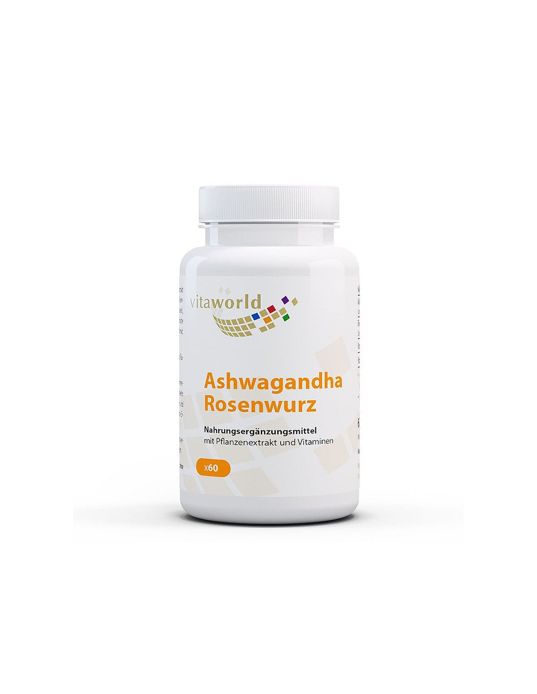 Depression and anxiety - Ashwagandha + Golden root and vitamin B1 and B5, 60 capsules - Nutra Best Europe