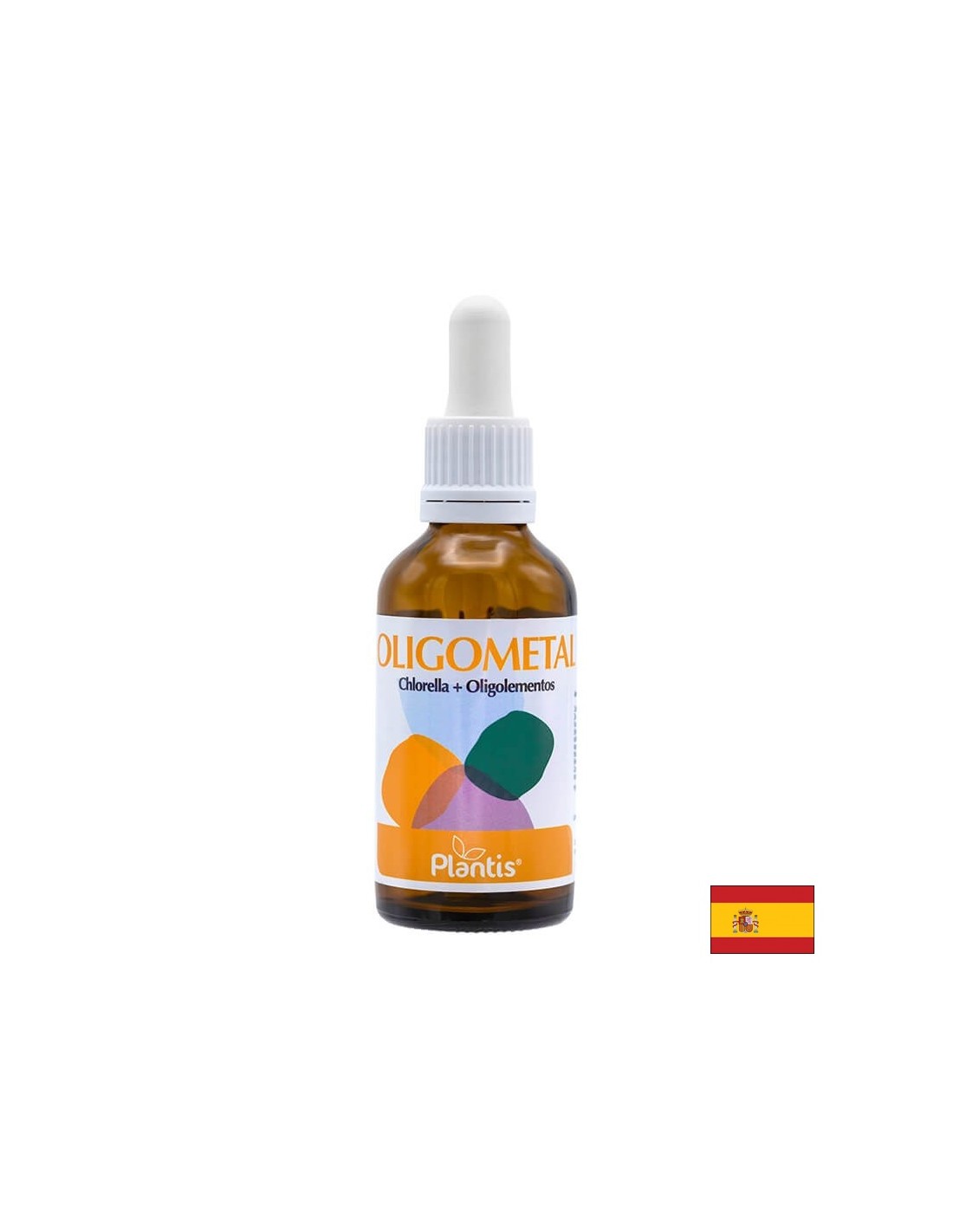 Liver and detox - chlorella 20 mg and trace elements - Chlorella + oligolementos Plantis® - Drops, 50 ml - Nutra Best Europe