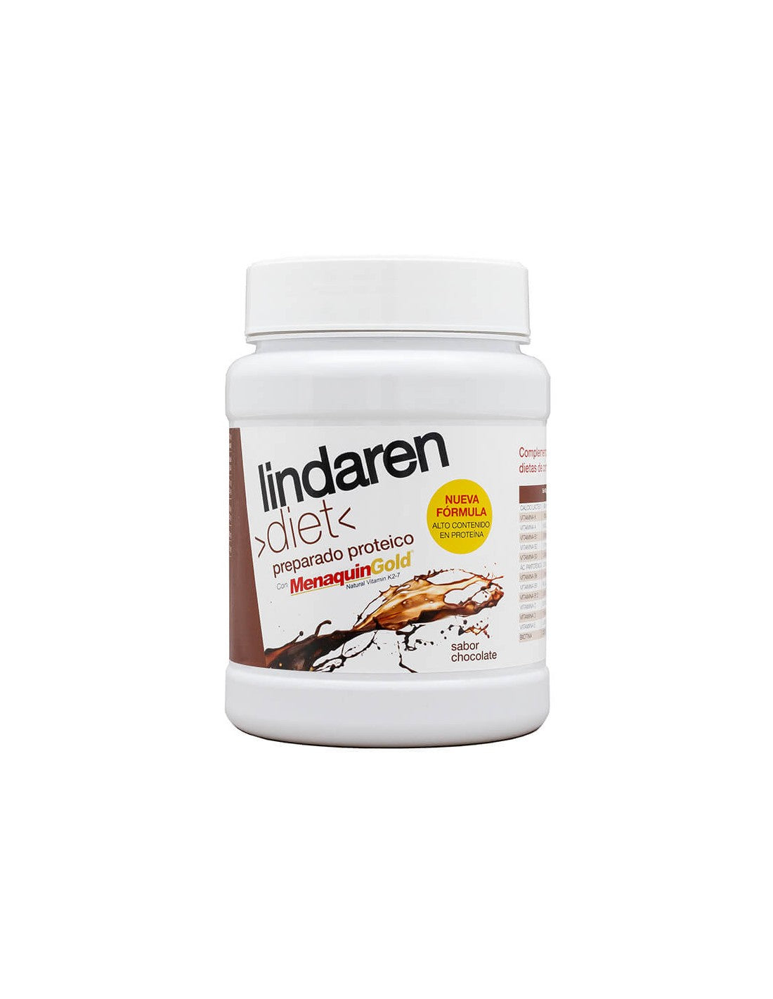 For exhausting weight loss diets - Lindaren - dietary formula with protein, vitamins and calcium - powder, 225 g with chocolate flavor - Nutra Best Europe