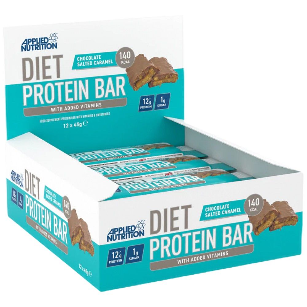 Diet Protein Bar - 12 x 45 grams - Nutra Best Europe