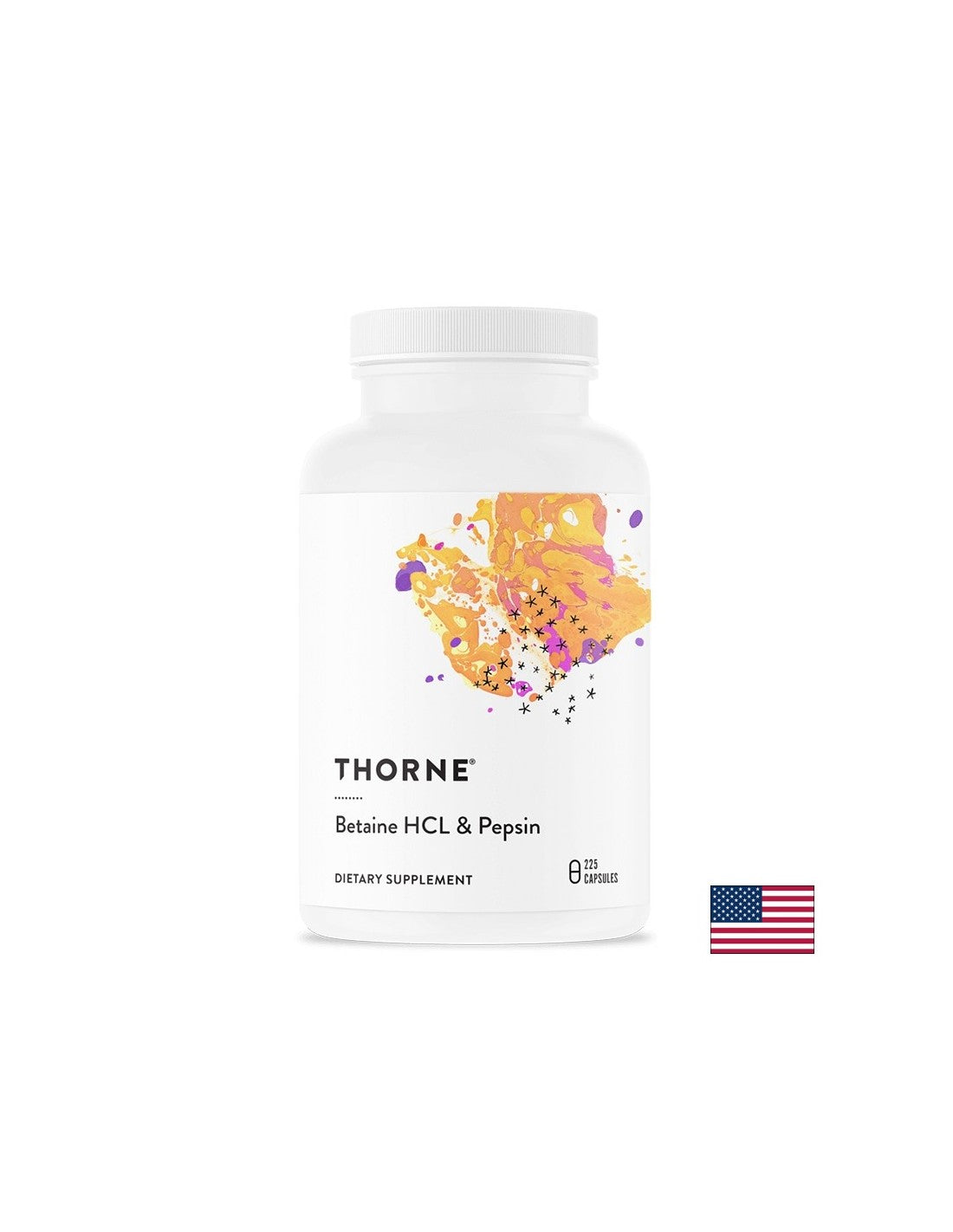 Good digestion - Betaine hydrochloride + Pepsin, 225 capsules - Nutra Best Europe