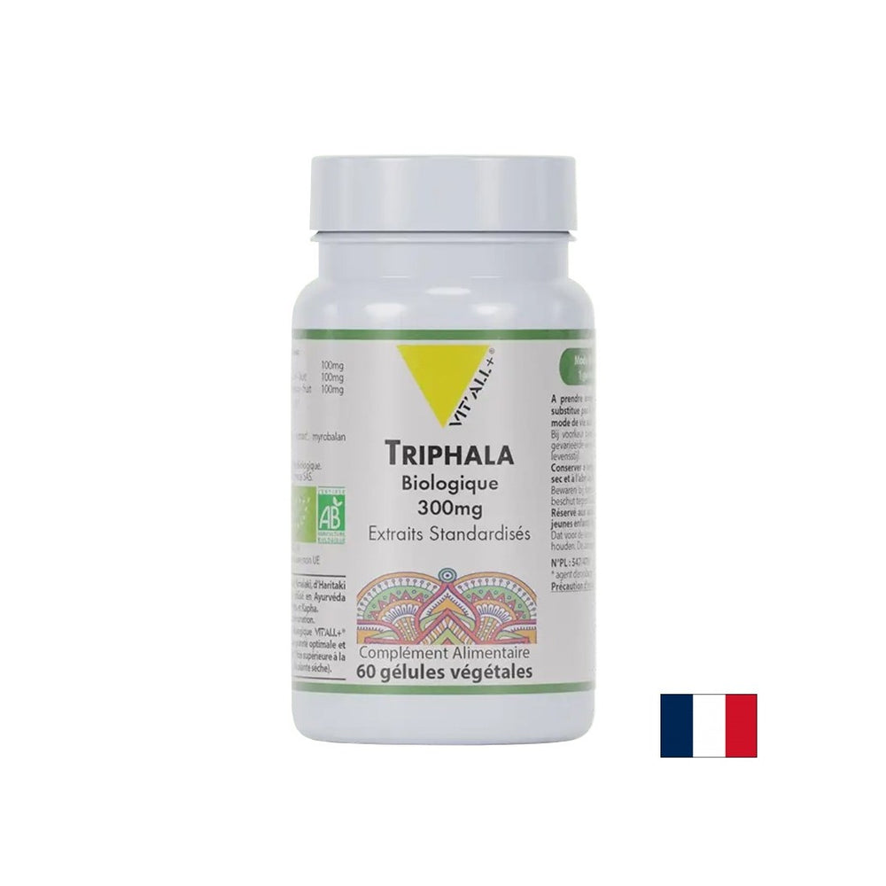 Good digestion and detoxification - Triphala BIO, 300 mg x 60 capsules - Nutra Best Europe