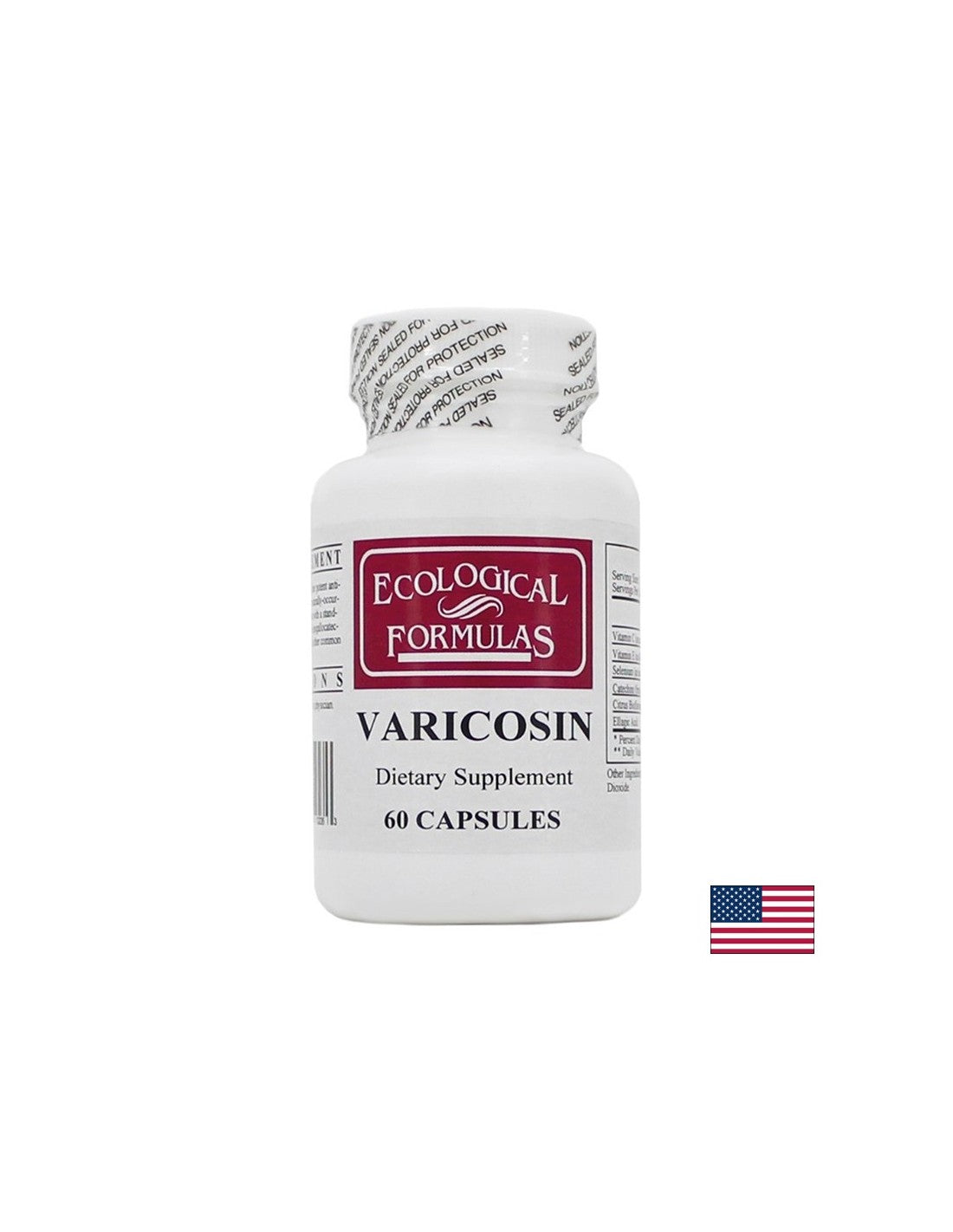 Varicose veins, impaired blood circulation - Varicosin, 60 capsules - Nutra Best Europe