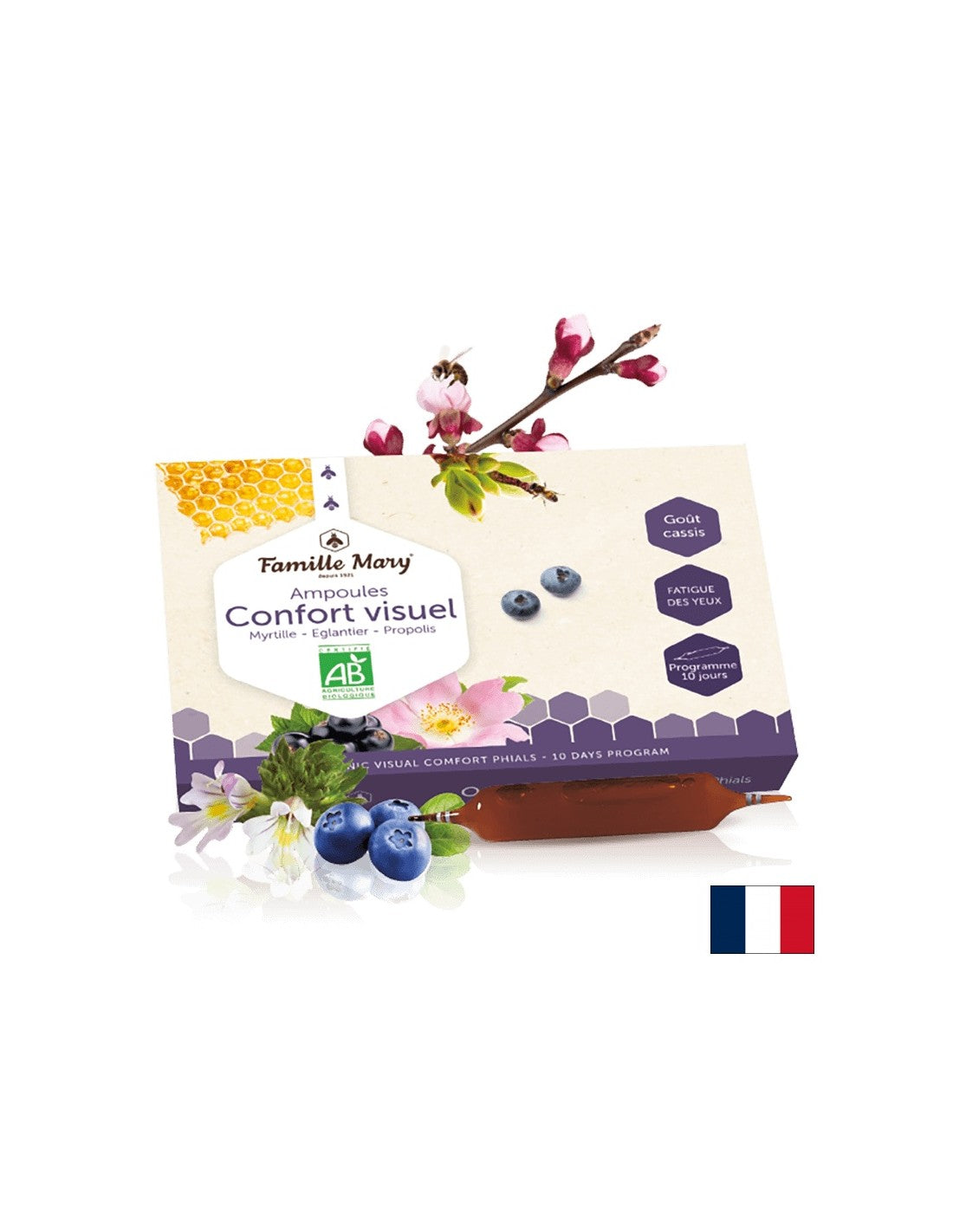 Good vision - Ampoules Confort visuel, 10 drinking ampoules - Nutra Best Europe