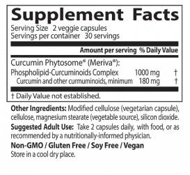 BEST Curcumin Phytosome 500 mg / with Meriva - 60 capsules - Nutra Best Europe