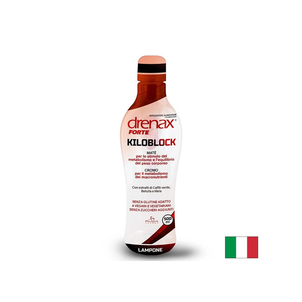 Weight loss and fat burning formula - Drenax - Drenax® Forte with yerba mate, green coffee and chromium, 500 ml, 20 doses - Nutra Best Europe