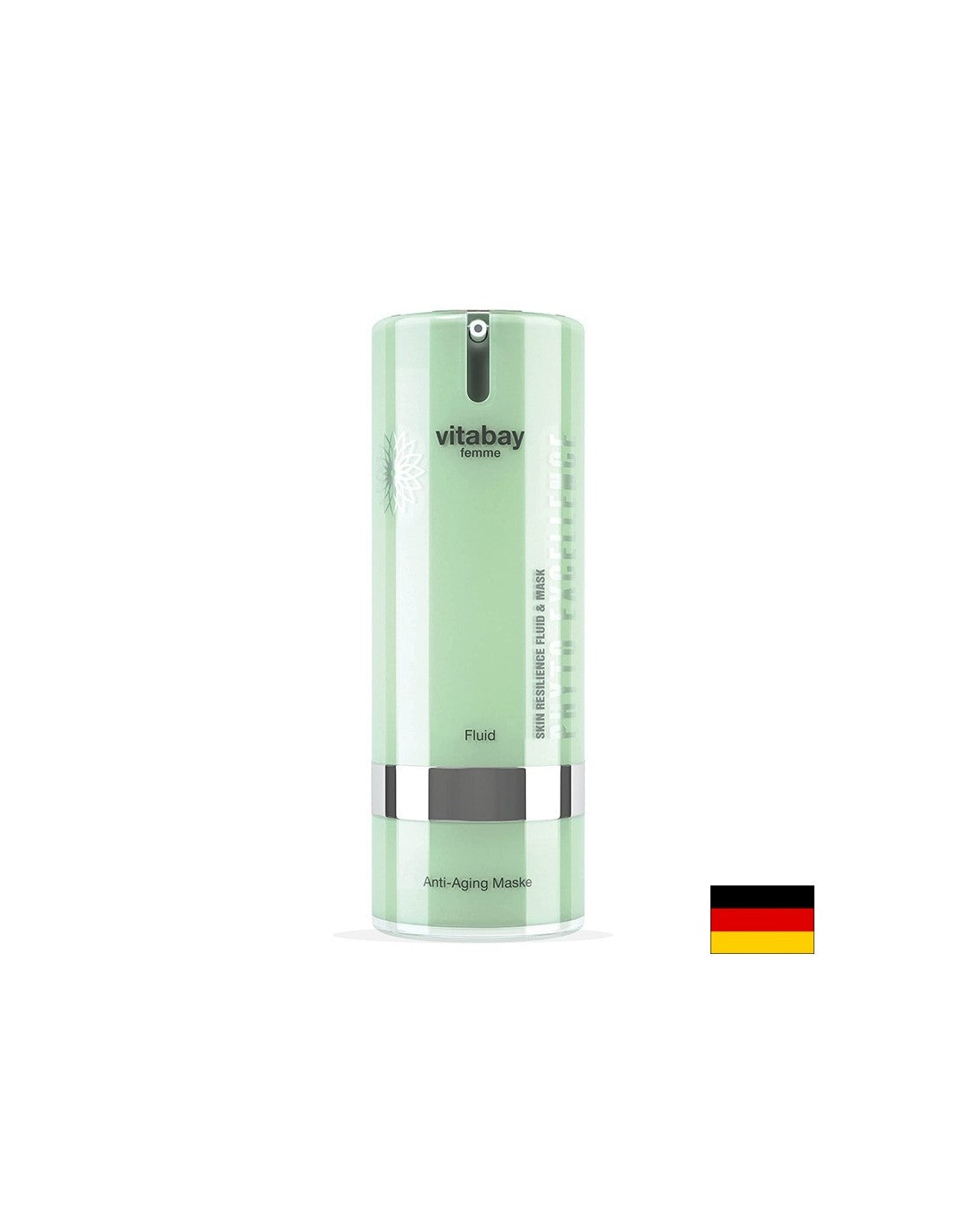 Two-component anti-aging facial skin care system (fluid + mask), 80 ml - Nutra Best Europe