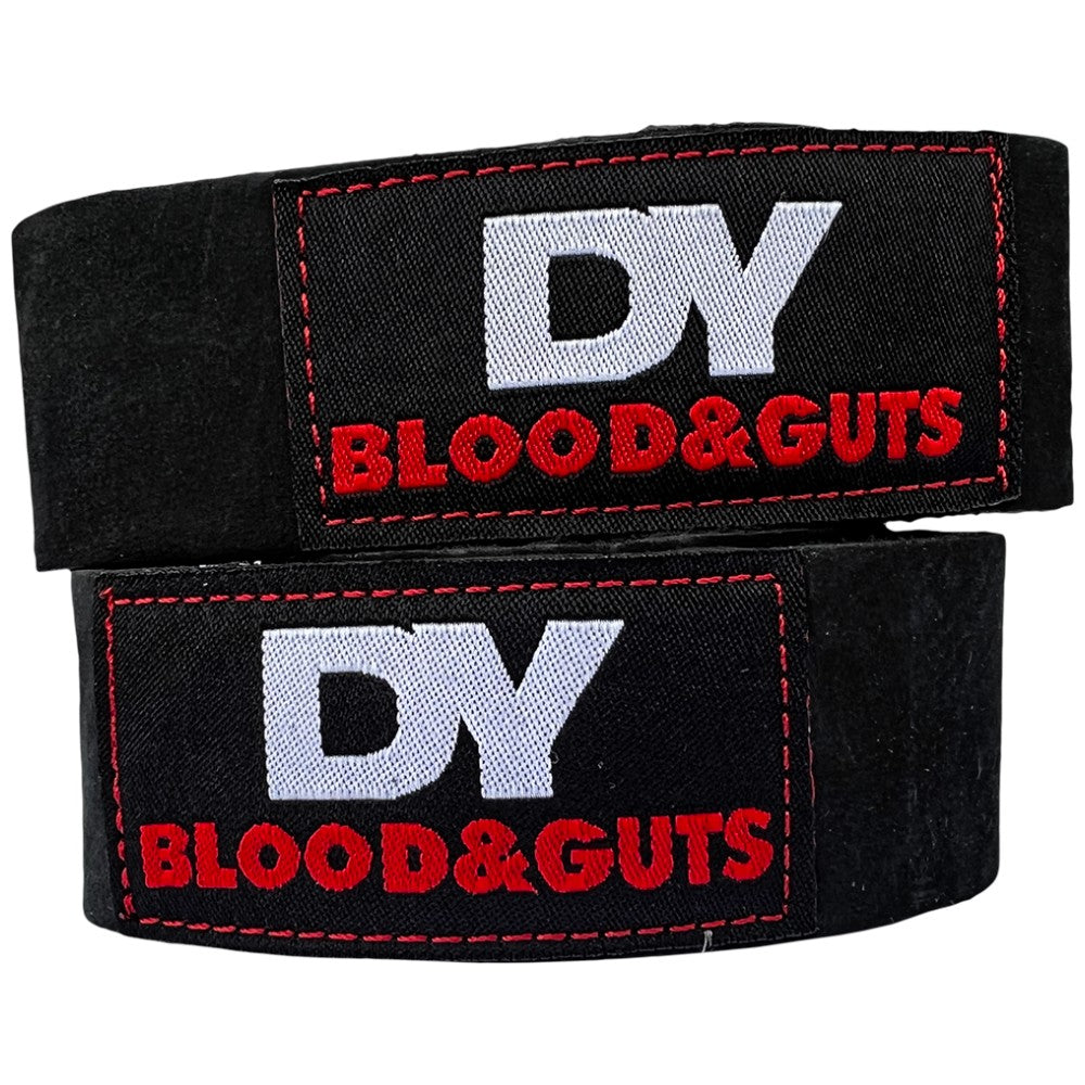 DY Blood and Guts Lifting Straps | Leather - Nutra Best Europe