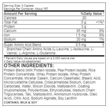 Super Protein Amino 6000 - 501 capsules - Nutra Best Europe