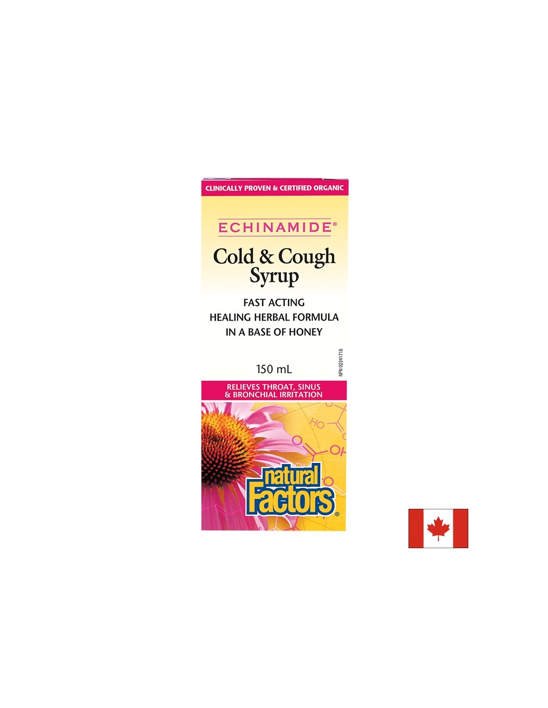 Echinamide Cold and Cough Syrup - 150 ml - Nutra Best Europe
