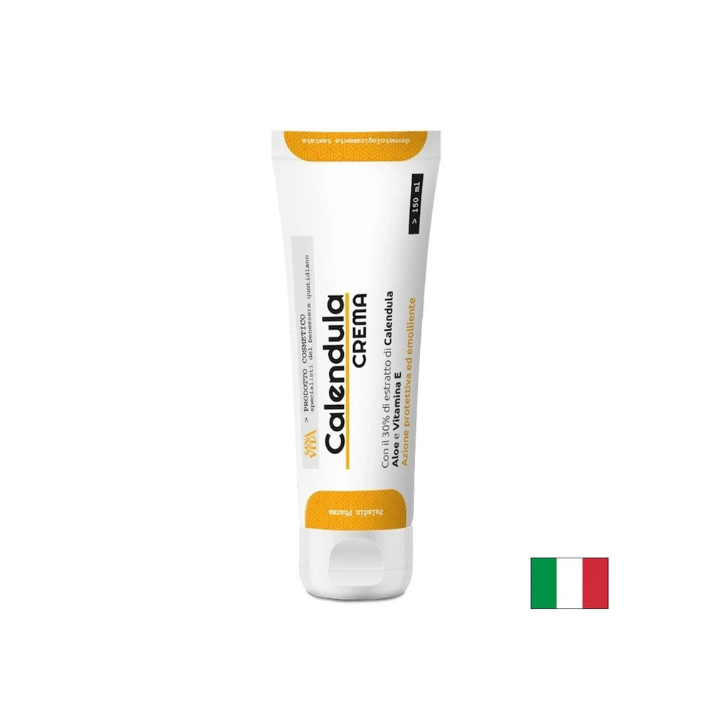 Emollient body cream with chamomile, aloe vera and vitamin E, 150 ml - Nutra Best Europe