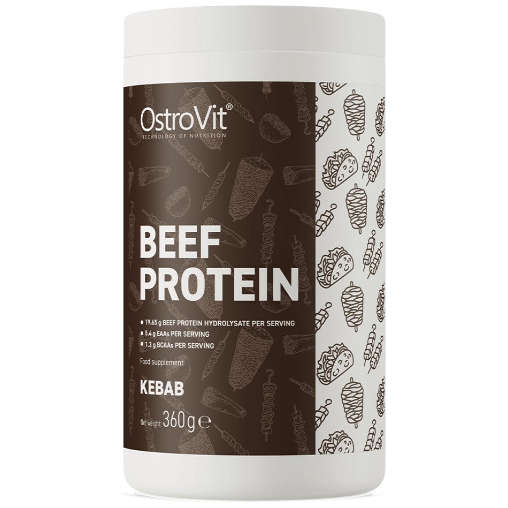 Beef Protein Kebab | Beef protein hydrolyzate with doner flavor 360 grams - Nutra Best Europe