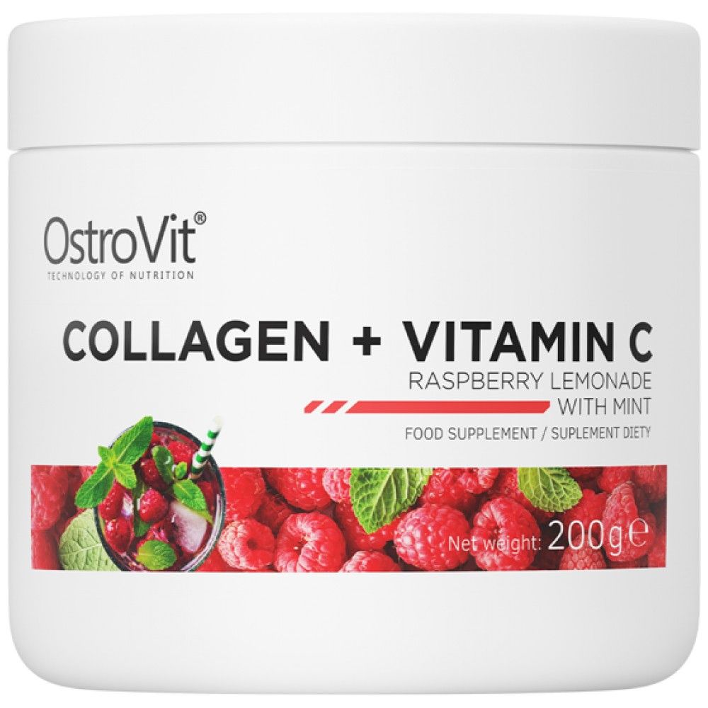 Collagen + Vitamin C / Powder - 200 grams - Nutra Best Europe