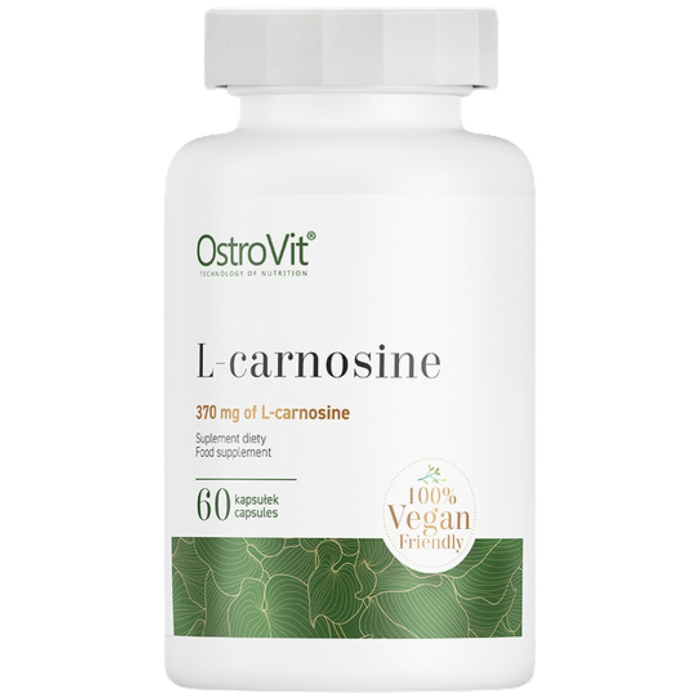 L-Carnosine 370 mg 60 capsules - Nutra Best Europe
