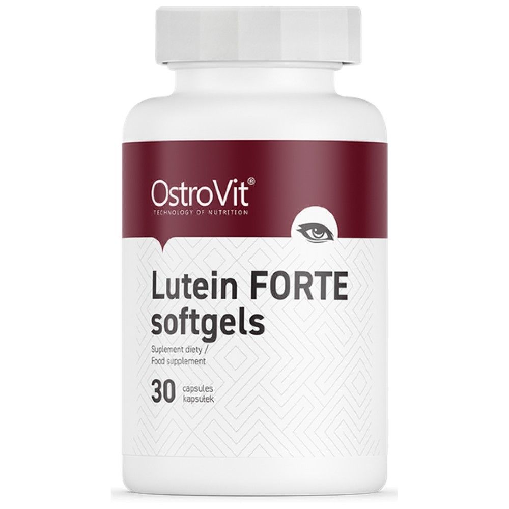 Lutein Forte / with Zeaxanthin - 30 Gel capsules - Nutra Best Europe