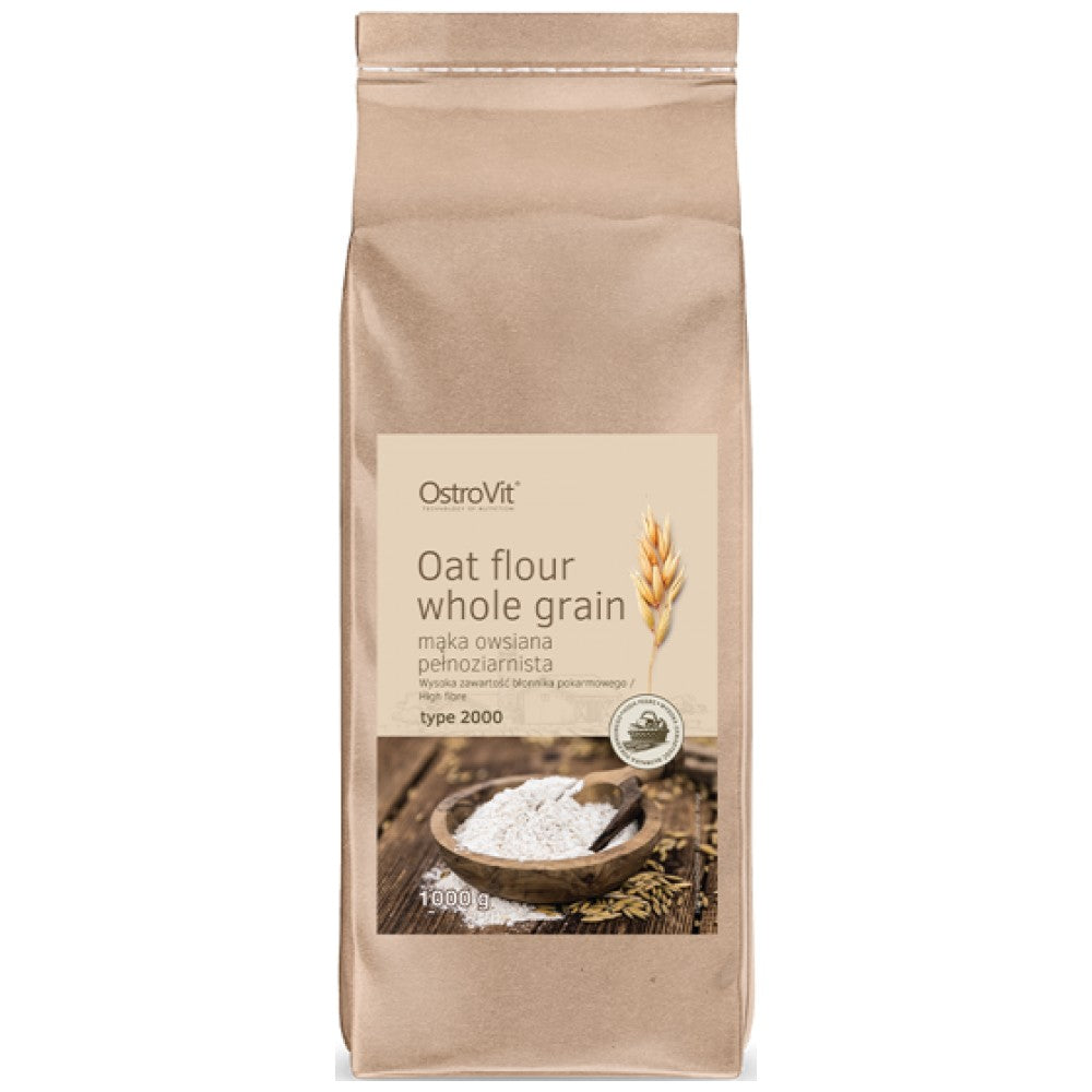 Oat Flour Whole Grain 1000 grams - Nutra Best Europe