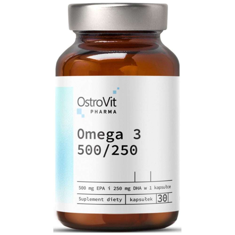 Omega 3 500/250 30 Gel capsules - Nutra Best Europe