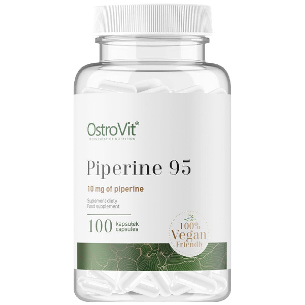 Piperine 95 Vege | 10 mg 100 capsules - Nutra Best Europe