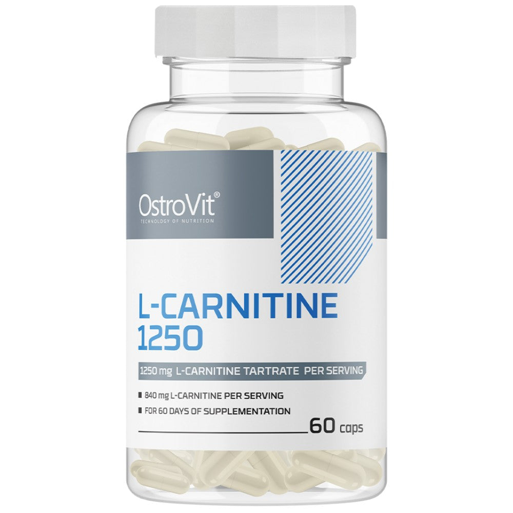 L-Carnitine 1250 mg 60 capsules - Nutra Best Europe