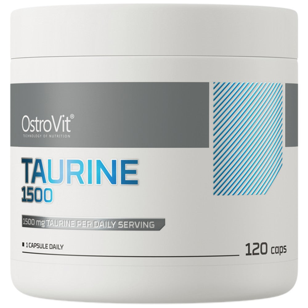 Taurine 1500 120 capsules - Nutra Best Europe