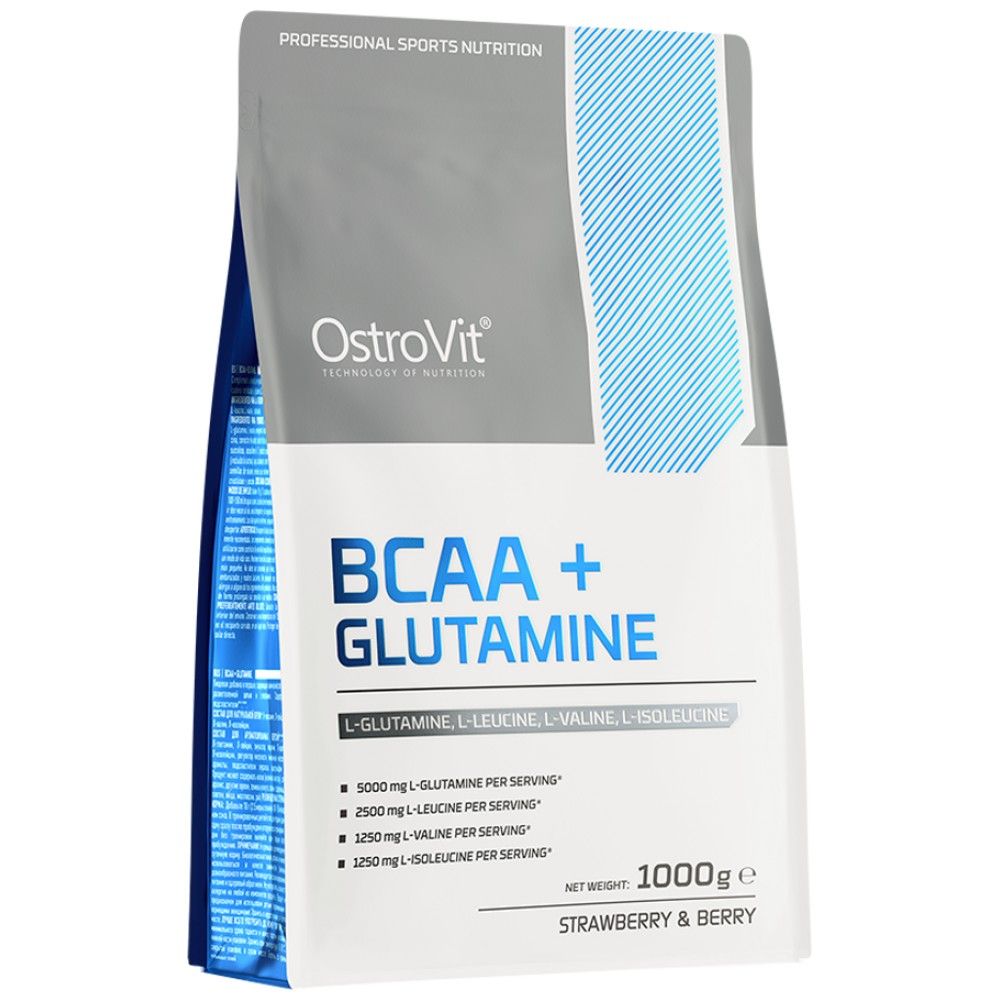 BCAA + GLUTAMINE Powder - 200 grams - Nutra Best Europe