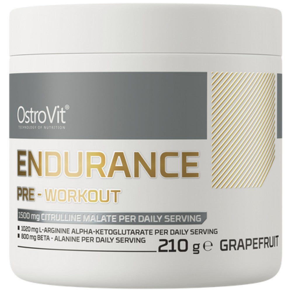 Endurance Pre-Workout | with Ginseng and Glycerol 210 grams - Nutra Best Europe