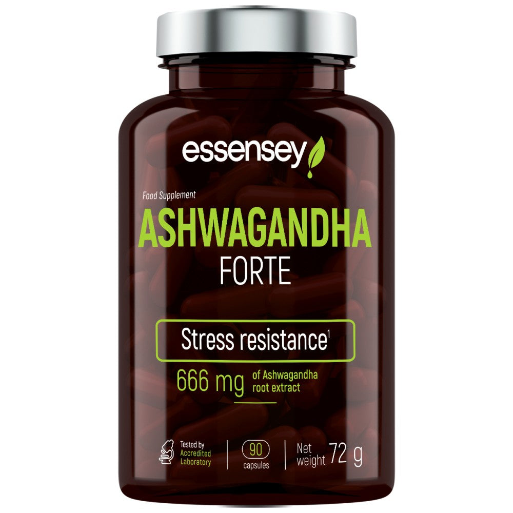 Ashwagandha Forte 666 mg - 90 capsules - Nutra Best Europe