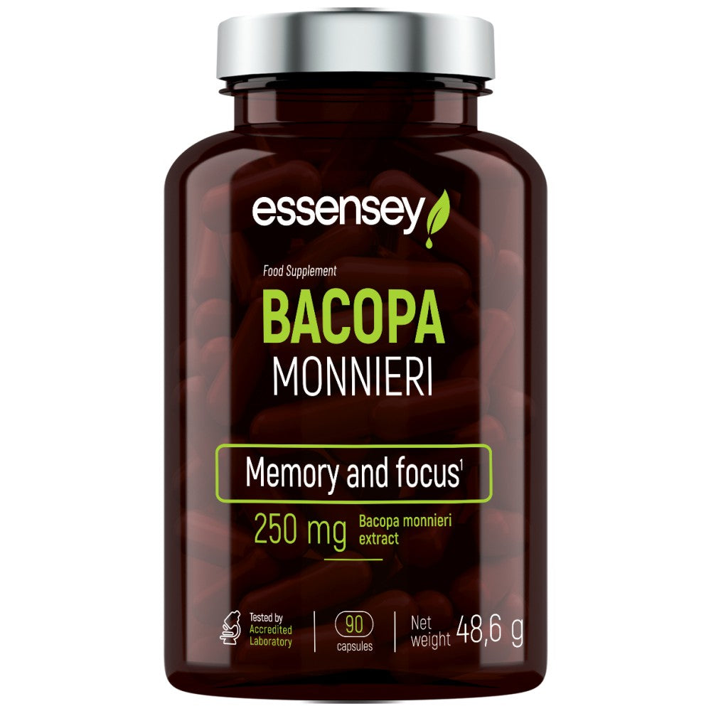 Bacopa Monnieri 250 mg - 90 capsules - Nutra Best Europe