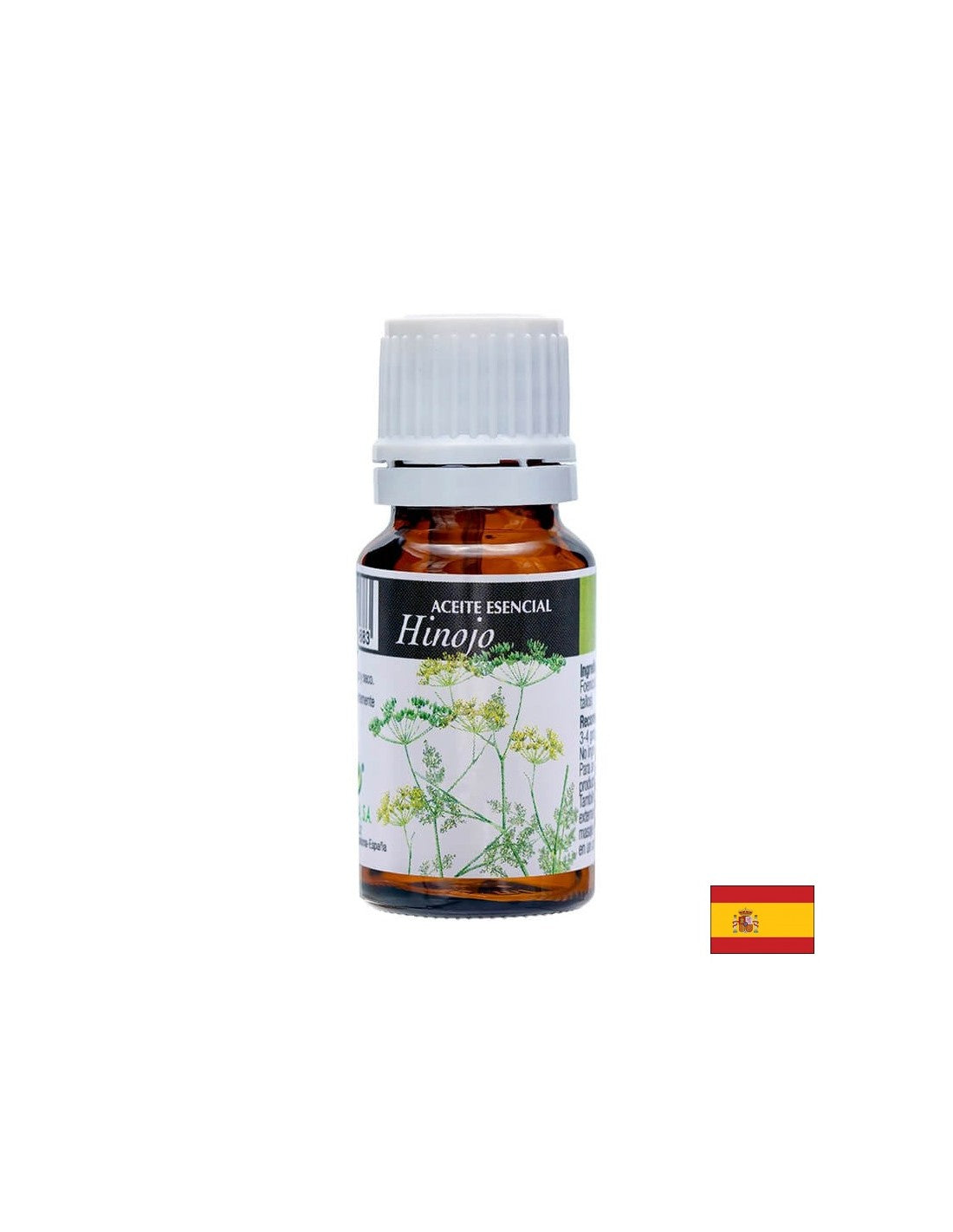 With anti-inflammatory and pain-relieving effect - Fennel essential oil - Aceite Esencial Hinojo, 10 ml - Nutra Best Europe
