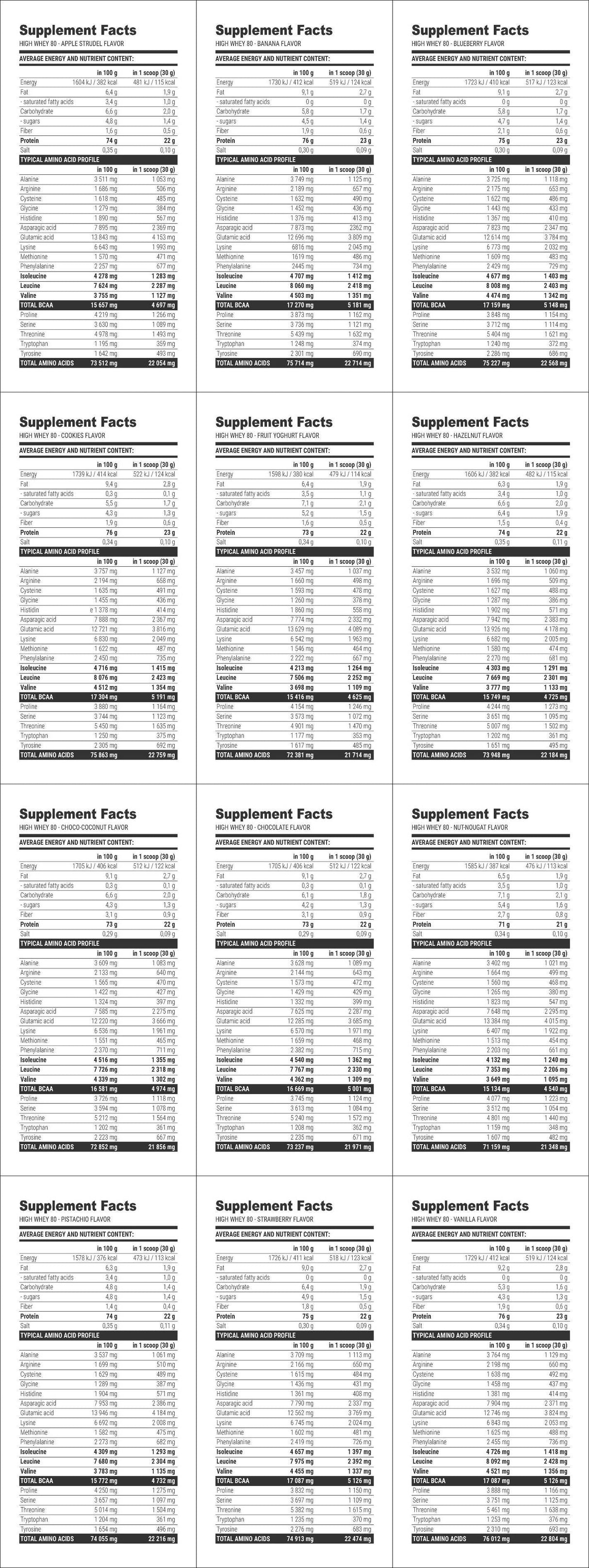 Free Form BCAA LIQUID 80000 mg - 1000 ml - Nutra Best Europe