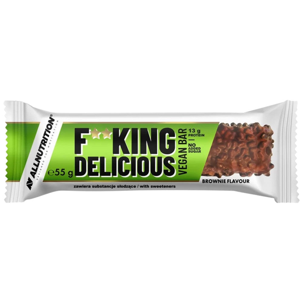 F**KING Delicious Vegan Bar - 55 grams - Nutra Best Europe