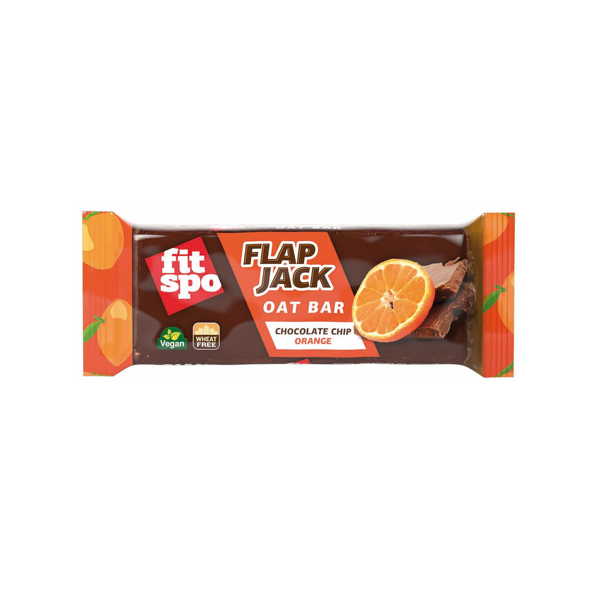 Flap Jack - Energy Oat Bar Orange and Chocolate x 90 grams - Nutra Best Europe