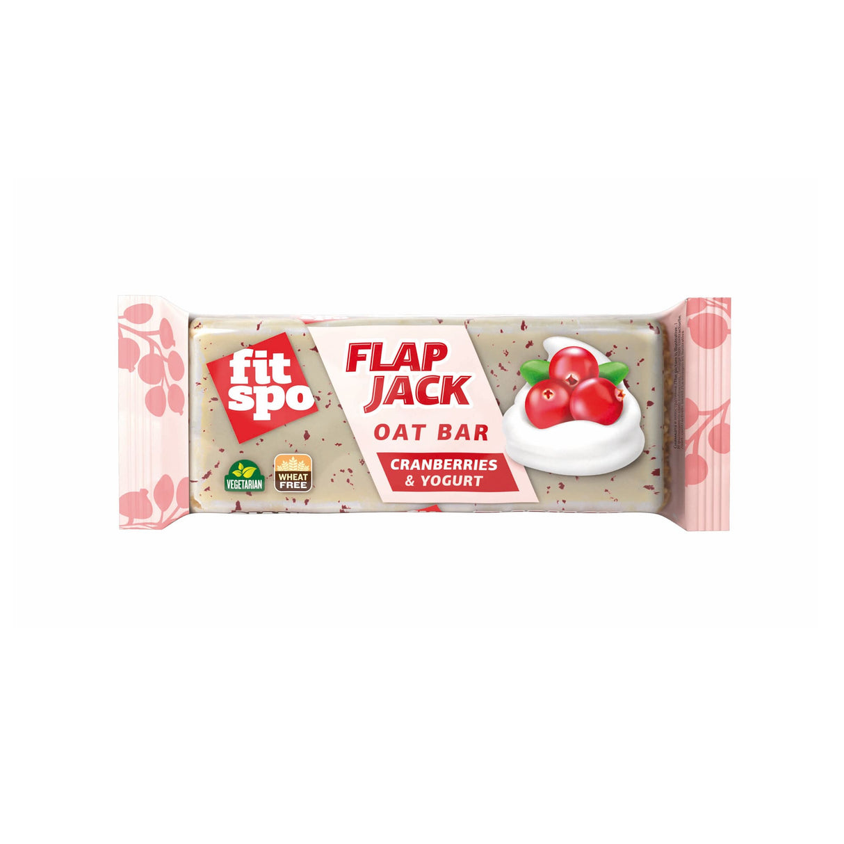 Flap Jack - Energy Oat Bar Cranberries and Yoghurt x 90 grams - Nutra Best Europe