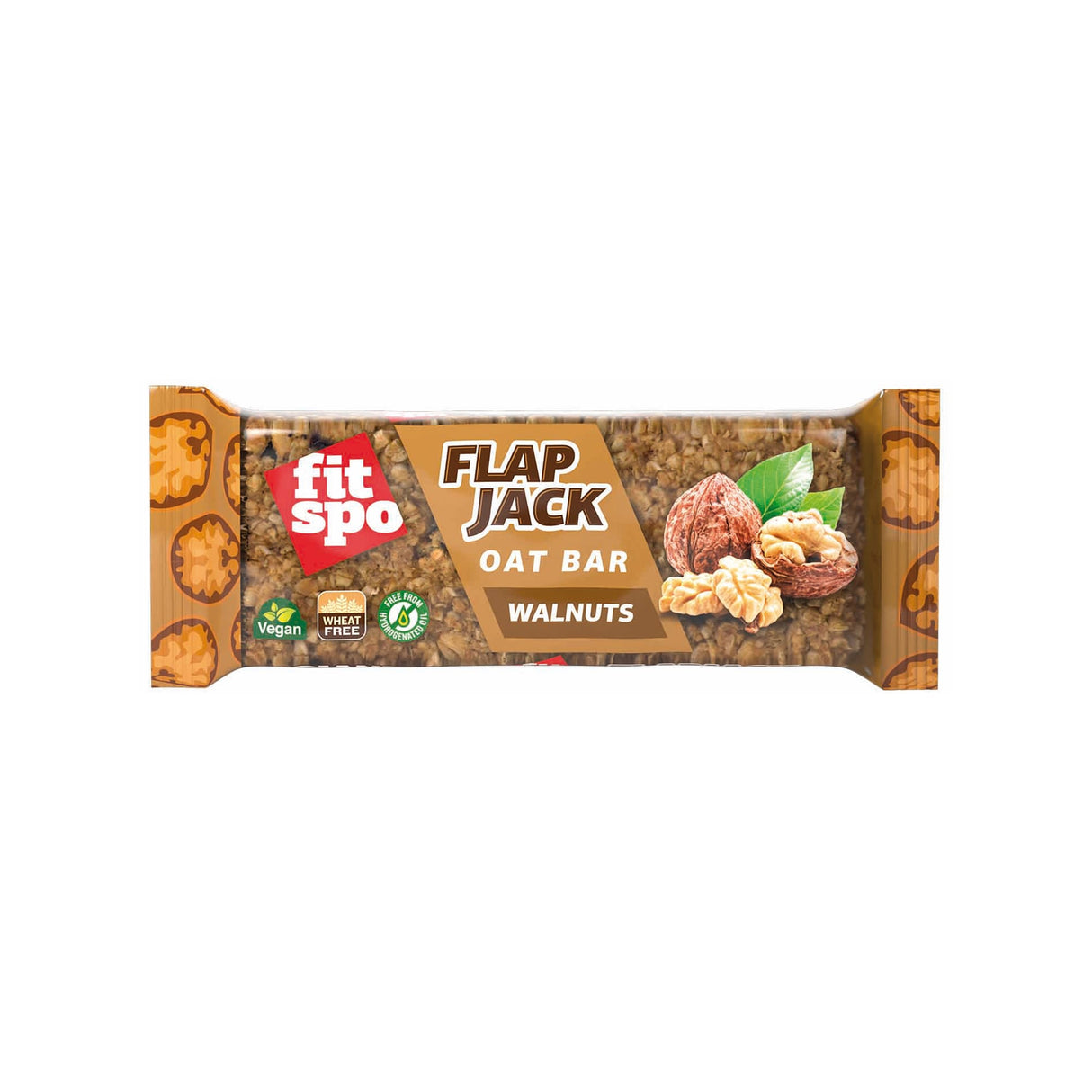 Flap Jack - Energy Oat Bar Walnuts x 80 grams - Nutra Best Europe