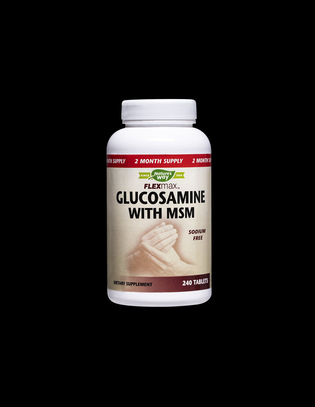 Flexmax™ Glucosamine Sulfate MSM 875 mg - 240 Tablets - Nutra Best Europe