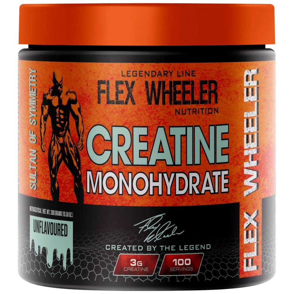Creatine Monohydrate | with Vitamin B-6 - 300 grams - Nutra Best Europe